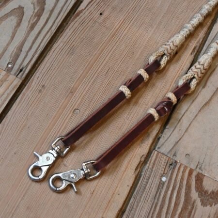 handmade-rawhide-romel-reins