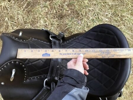 endurance-black-horse-leather-saddle-16-in-pleasure-trail-all-sizes-available-free-ship